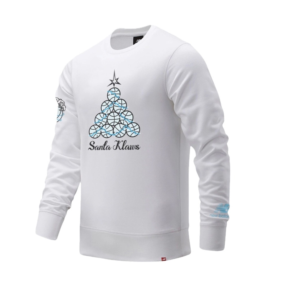 New Balance White Sweatshirt